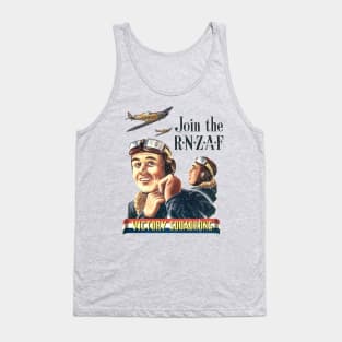 Fly with the Victory Squadrons | World War 2 British Propaganda Tank Top